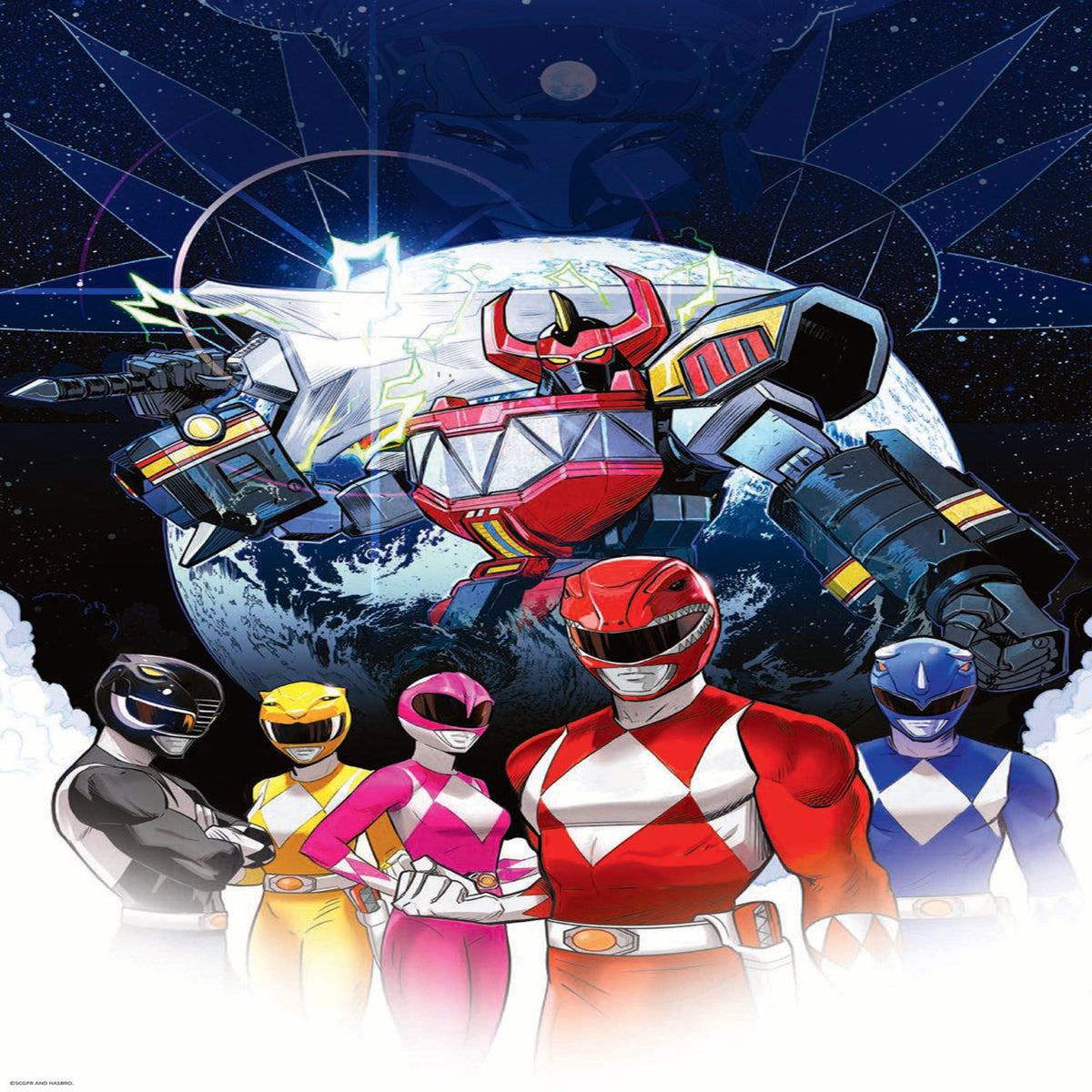 Trefl Kids Power Rangers - Power Rangers Team 500 Piece Puzzle