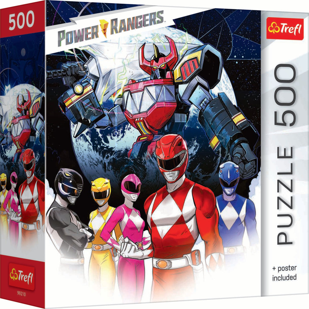 Trefl Kids Power Rangers - Power Rangers Team 500 Piece Puzzle