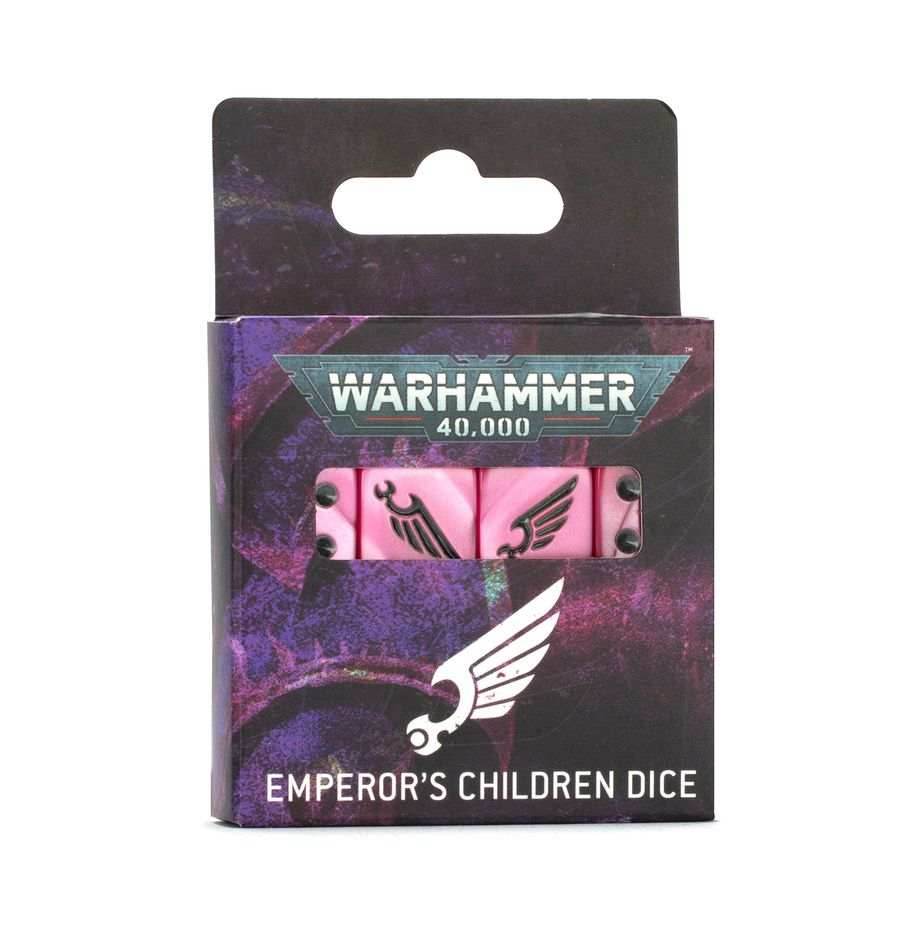 Warhammer 40K: Emperor's Children - Dice Set - 