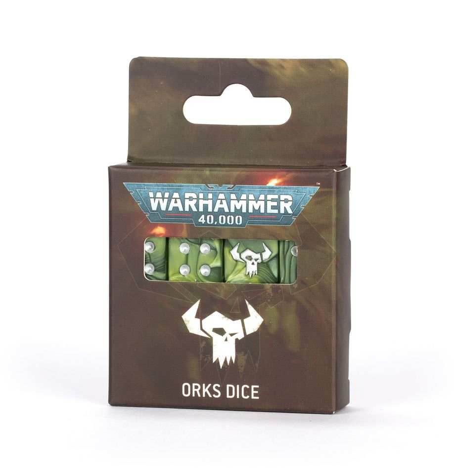 Warhammer 40K: Orks - Dice Set - 