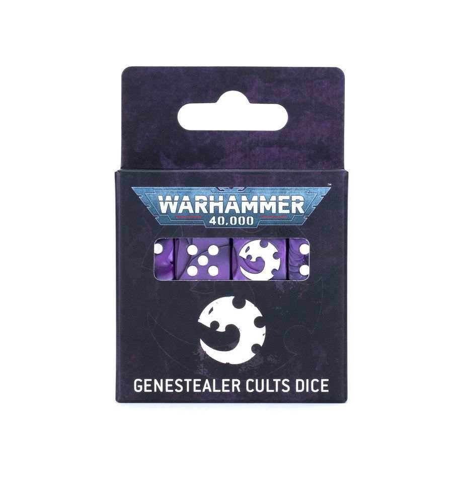 Warhammer 40K: Genestealer Cults - Dice Set - 