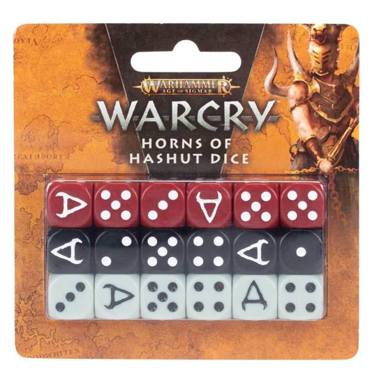 Warcry: Horns of Hashut Dice Set - 