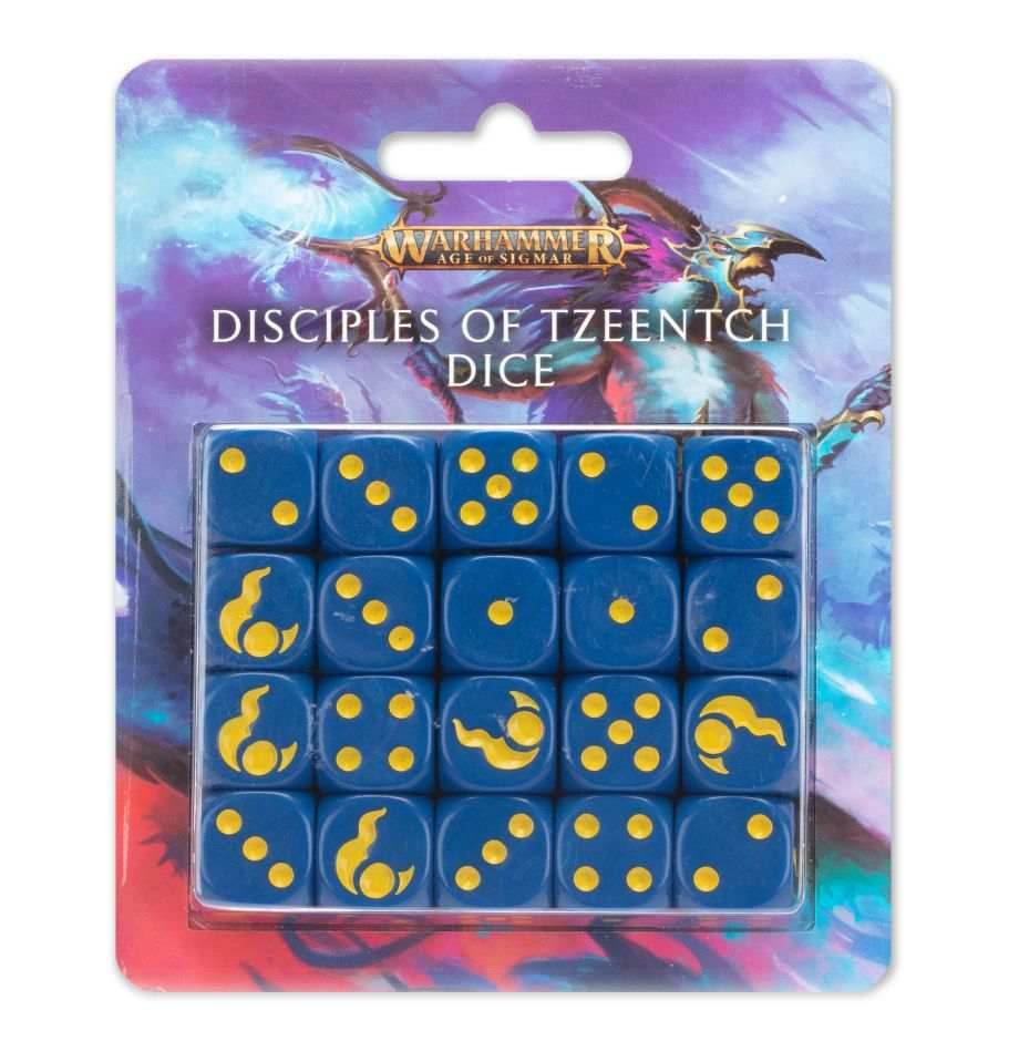 Warhammer: Disciples of Tzeentch - Dice Set - 