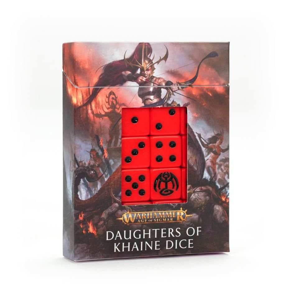 Warhammer: Daughters of Khaine - Dice Set - 