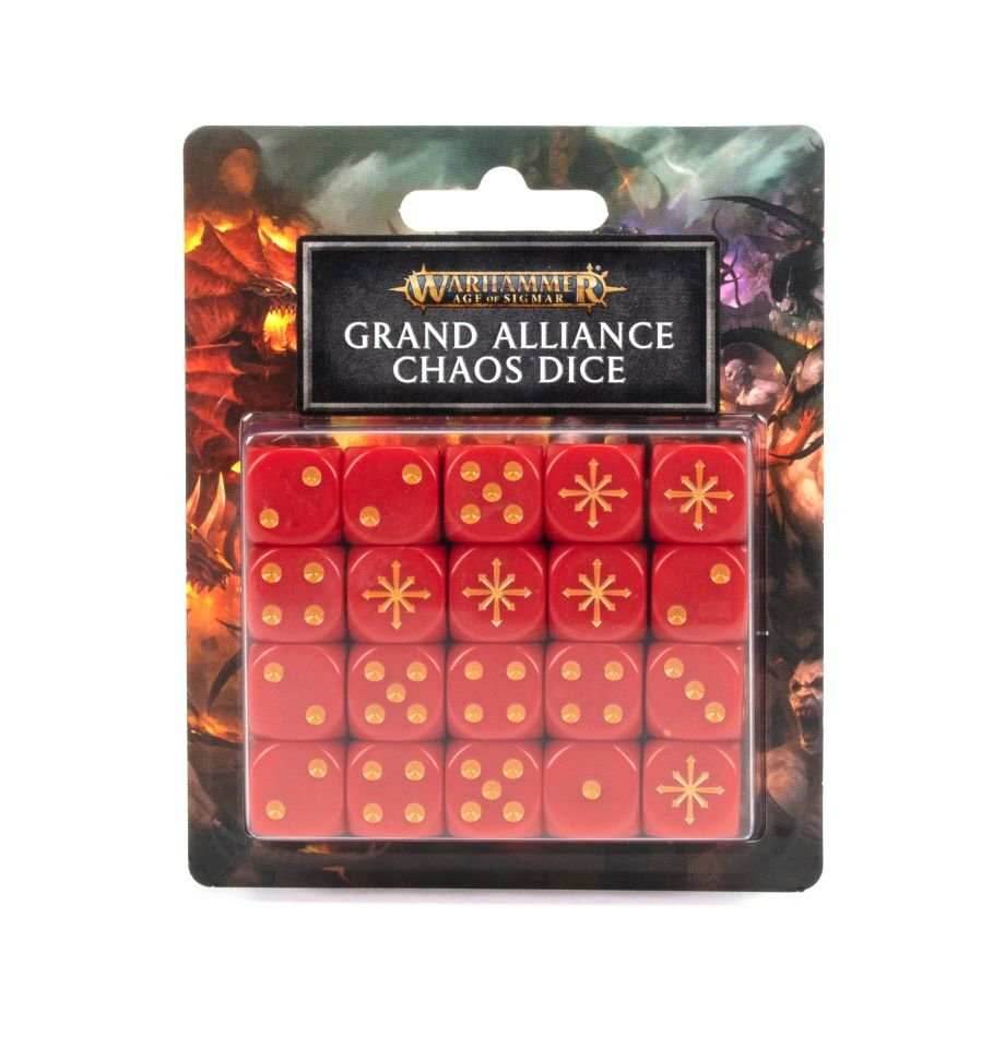 Warhammer: Grand Alliance Chaos - Dice Pack 2021 - 