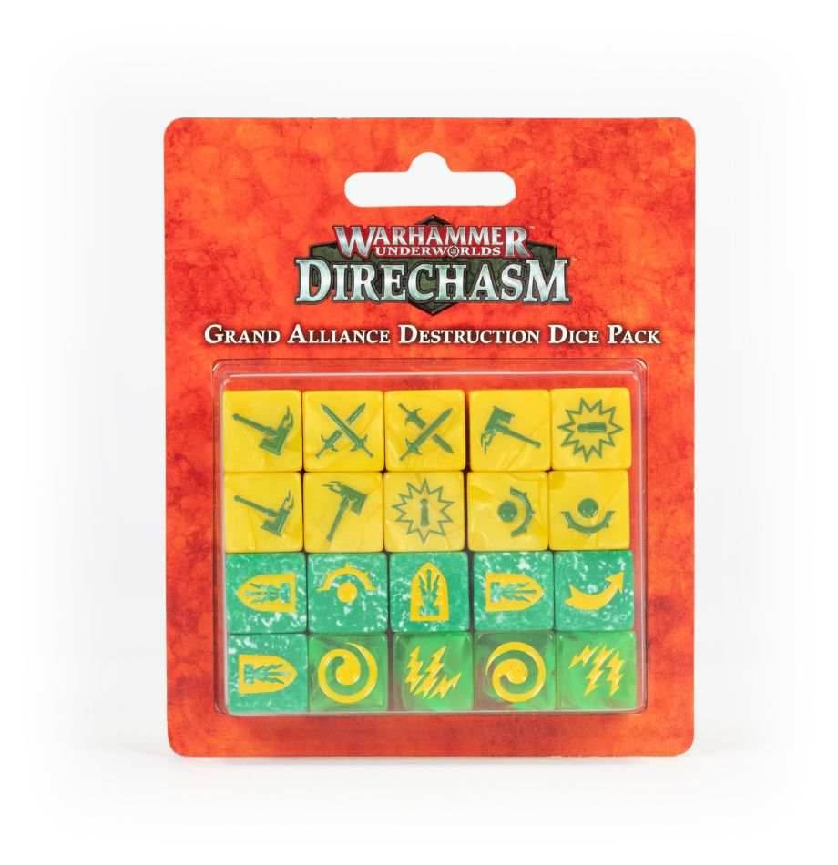Warhammer Underworlds: Grand Destruction Order Dice Pack - 