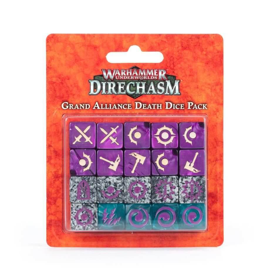 Warhammer Underworlds: Direchasm – Grand Alliance Death Dice Pack - 