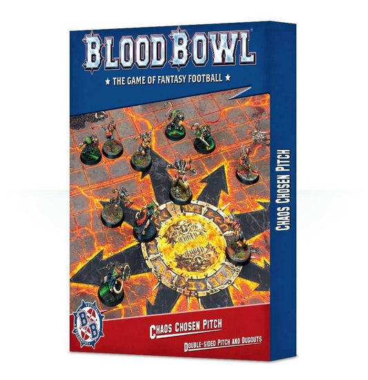 Blood Bowl: Chaos Chosen - Double-sided Pitch and Dugouts Set - 