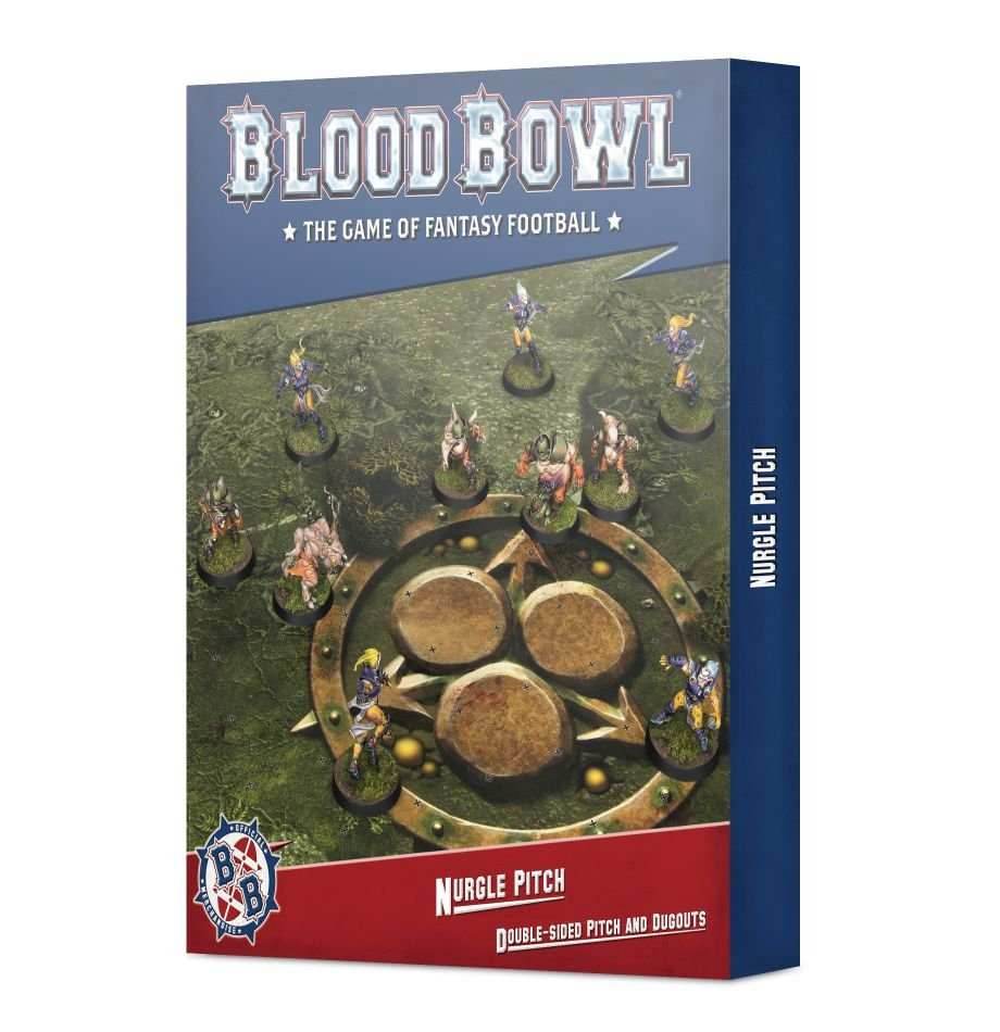 Blood Bowl: Nurgle’s Rotters - Double-sided Pitch and Dugouts - 
