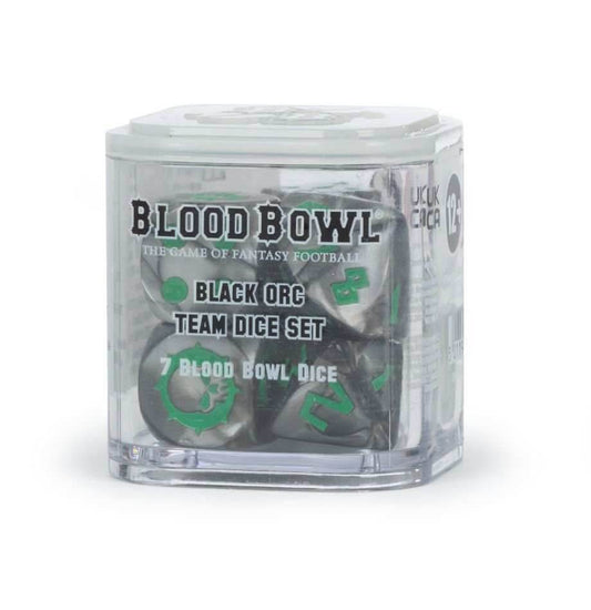 Blood Bowl: Black Orc Team Dice Set - 