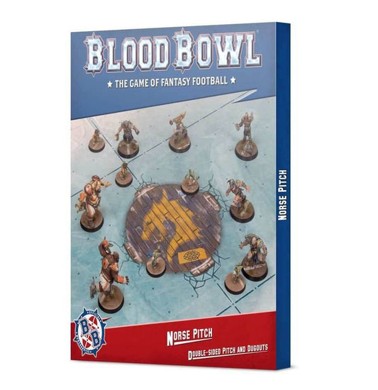 Blood Bowl: Norse Team - Double-sided Pitch and Dugouts Set - 