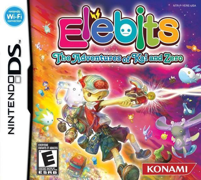 Elebits The Adventures of Kai and Zero (Nintendo DS) - Game Manual Only