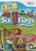 Six Flags Fun Park (Wii) - Game Manual Only