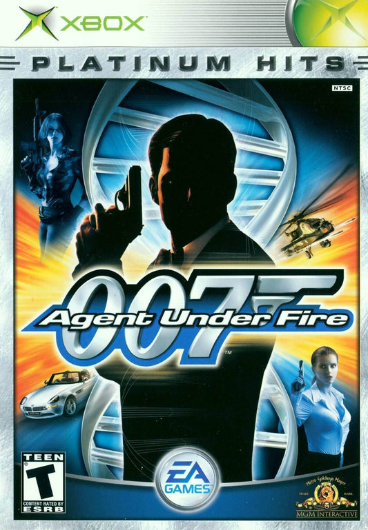 James Bond 007: Agent Under Fire (Platinum Hits) (Xbox) - Game Manual Only