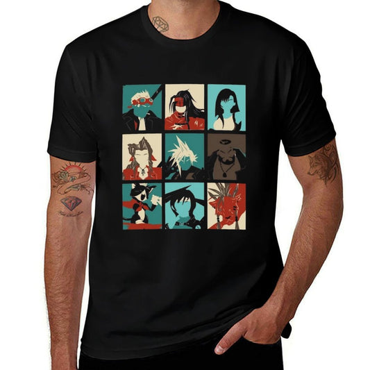 Fantasy Final Seven  Trendy Pattern T-Shirt