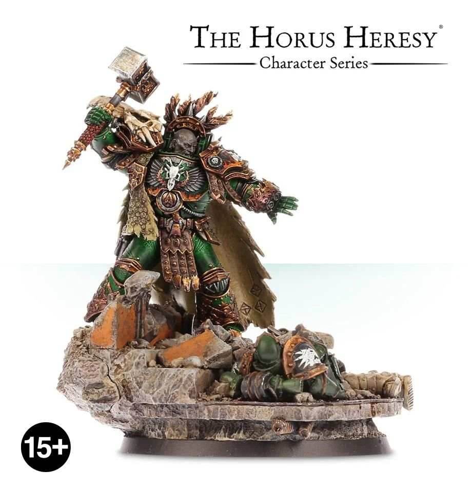 Warhammer 40K: The Horus Heresy – Vulkan, Primarch of the Salamanders Legion - 