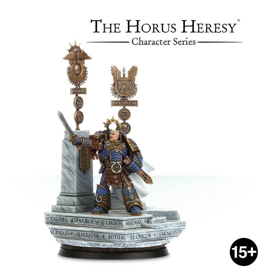 Warhammer 40K: The Horus Heresy – Roboute Guilliman, Primarch of the Ultramarines Legion - 