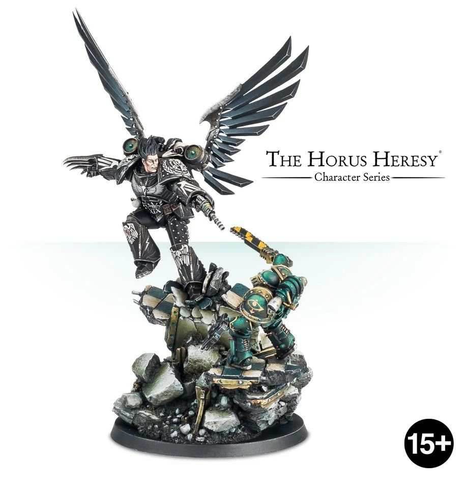 Warhammer: The Horus Heresy - Corvus Corax, Primarch of the Raven Guard Legion - 