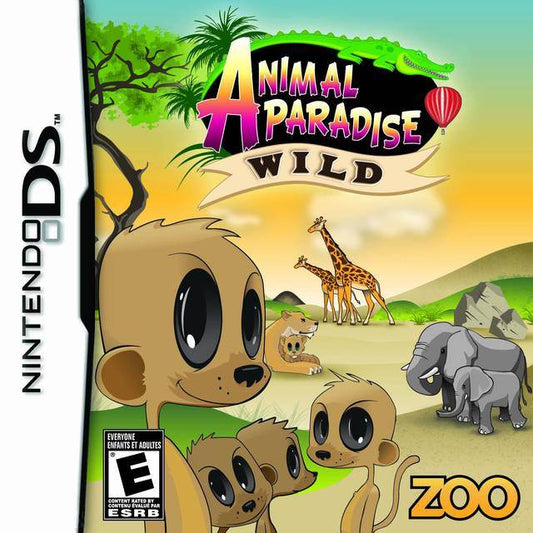 Animal Paradise Wild (Nintendo DS) - Game Manual Only