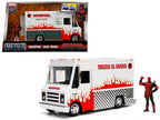 Deadpool Taco Truck with Deadpool Diecast Figurine "Marvel" Series 1/24 Diecast Model by Jada