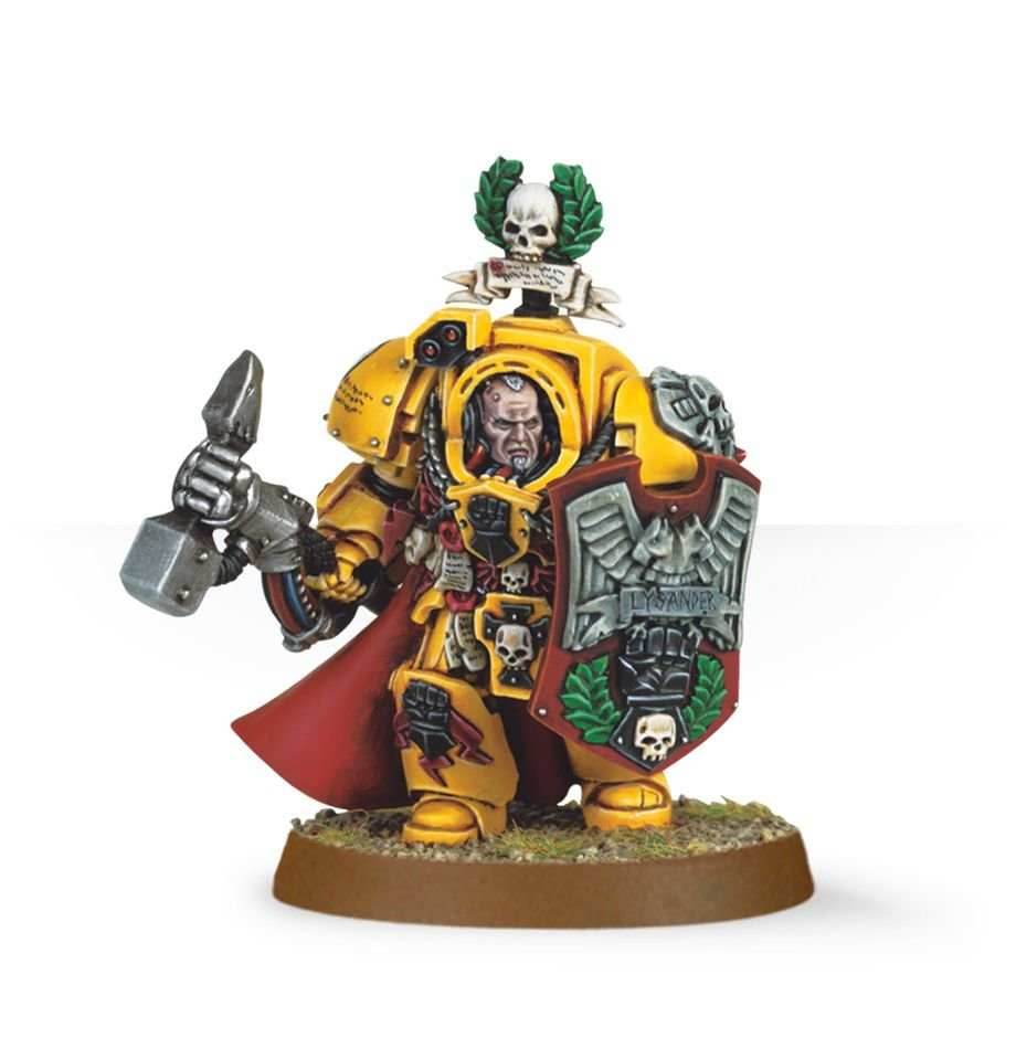 Warhammer 40K: Imperial Fists - Captain Lysander - 