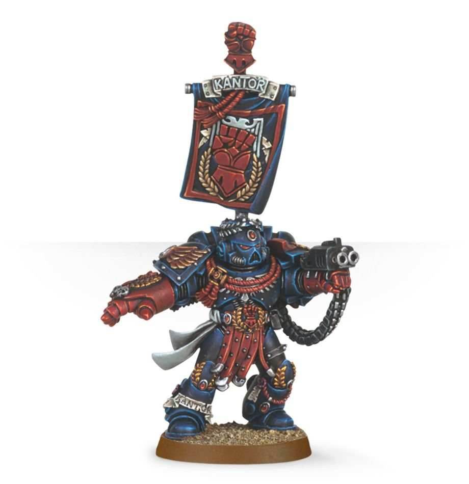 Warhammer 40K: Imperial Fists - Crimson Fists Chapter Master Pedro Kantor - 