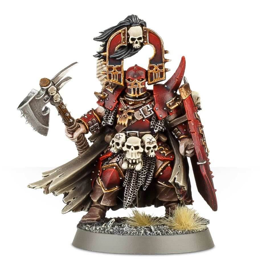 Warhammer: Blades of Khorne - Exalted Deathbringer with Bloodbite Axe - 