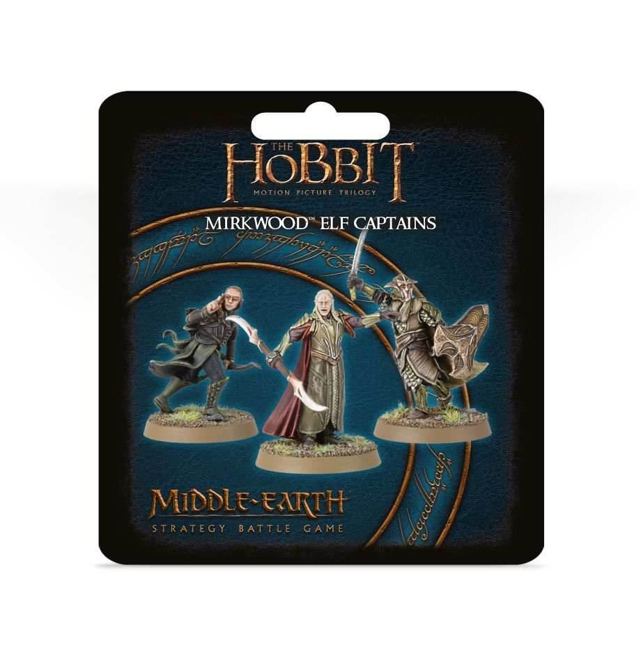 The Hobbit: Mirkwood Elf Captains - 