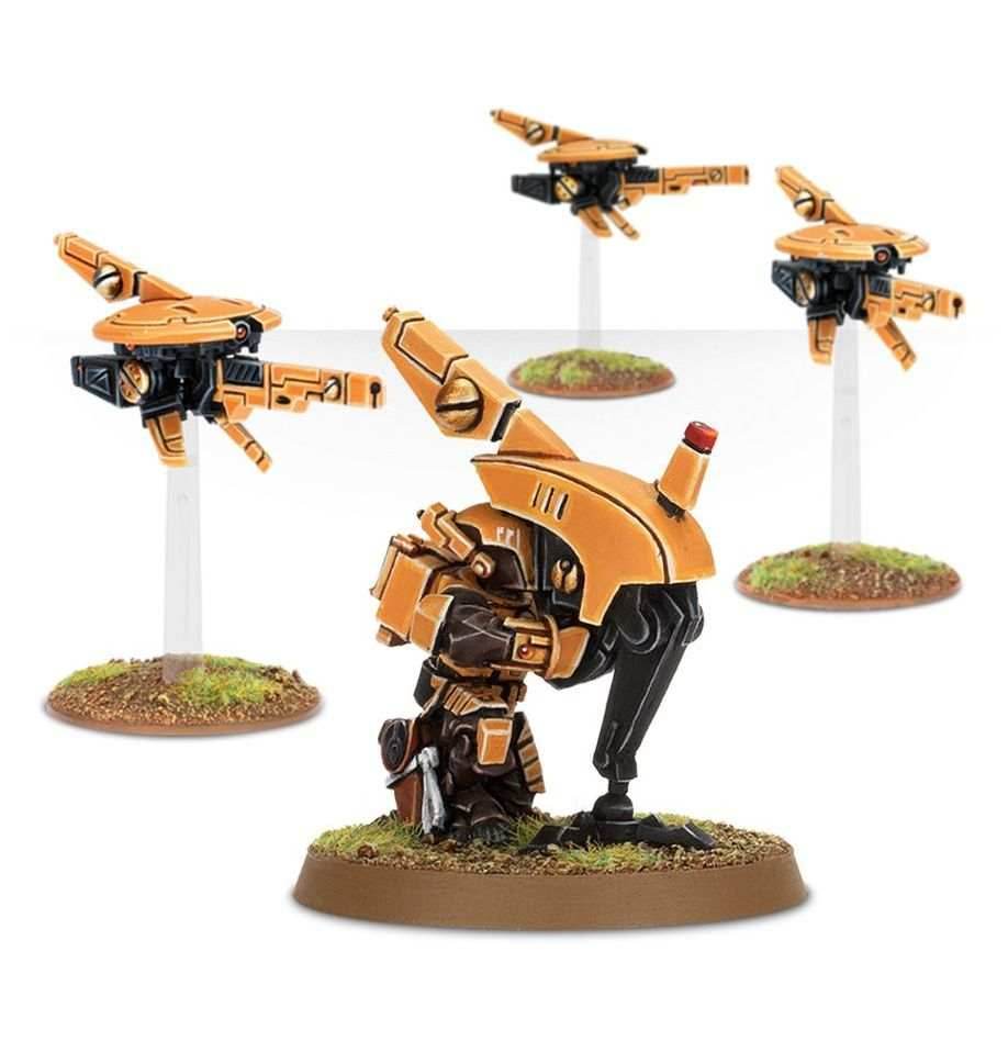 Warhammer 40K: T'au Empire - MV71 Sniper Drones & Firesight Marksman - 
