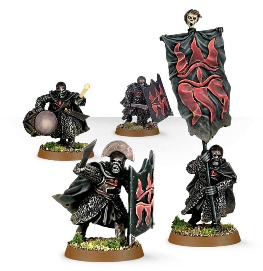 The Lord of the Rings - Black Guard of Barad-dûr Commanders - 