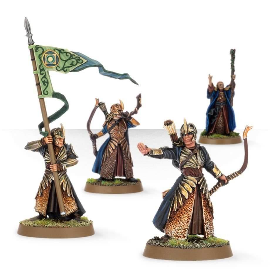 The Lord of the Rings - Galadhrim Commanders - 