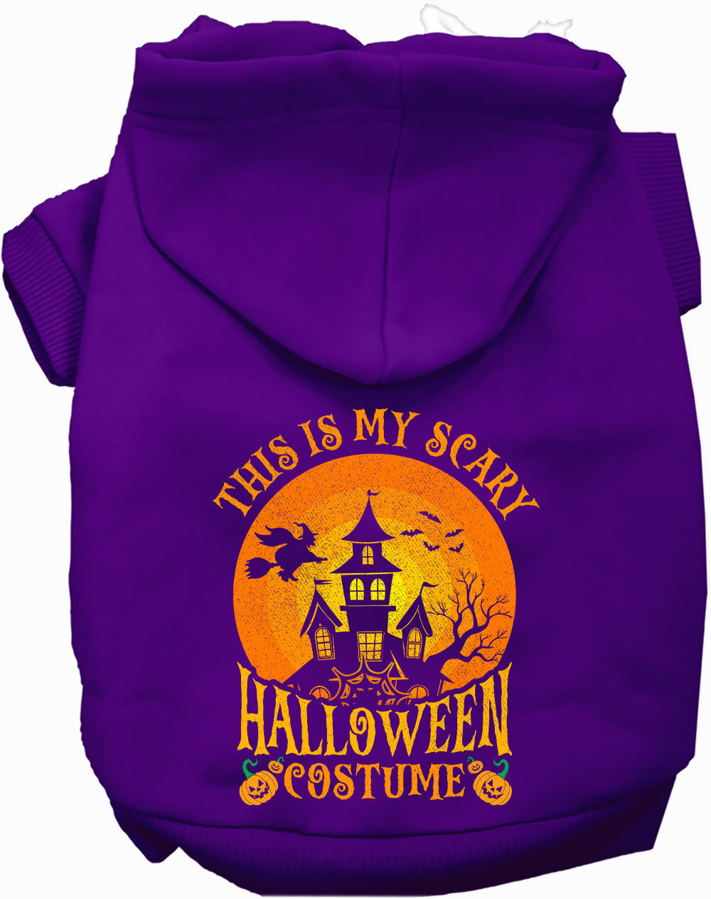 Scary Halloween Costume Pet Hoodie