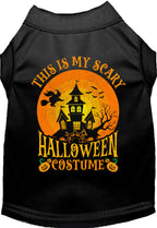 Scary Halloween Costume Pet Shirt