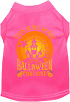 Scary Halloween Costume Pet Shirt