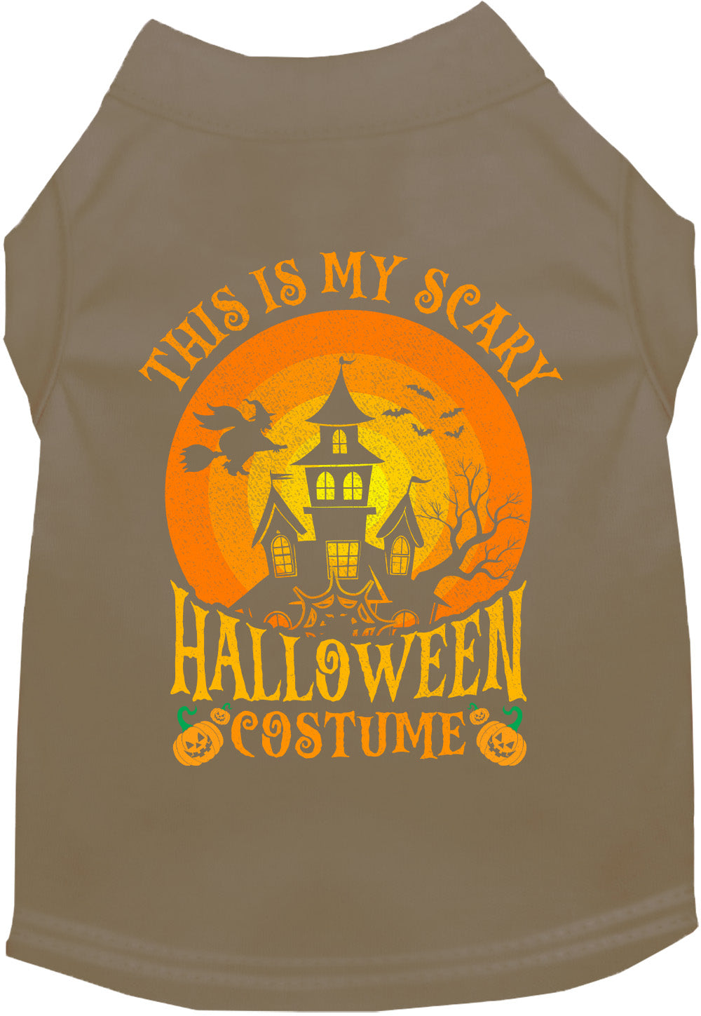 Scary Halloween Costume Pet Shirt