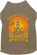 Scary Halloween Costume Pet Shirt