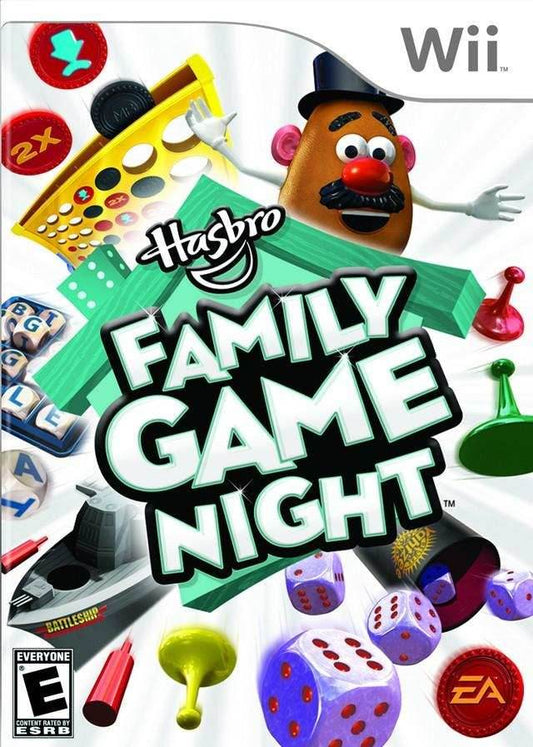 Hasbro Family Game Night (Wii) - Game Manual Only