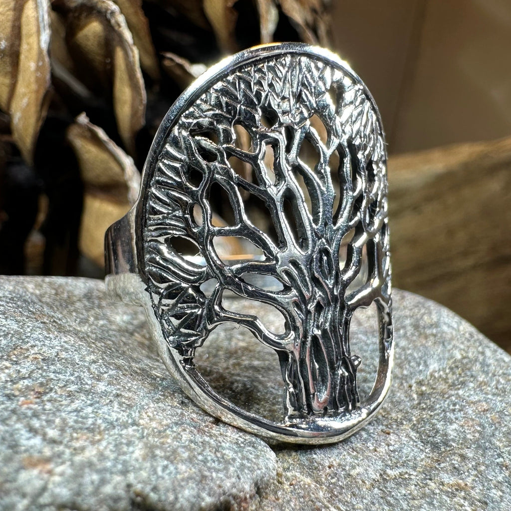 Realistic Tree of Life Ring