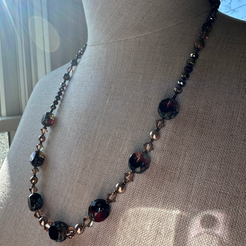 Highland Sunset Tiger's Eye Necklace