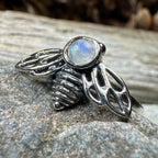 Tell the Bees Moonstone Ring