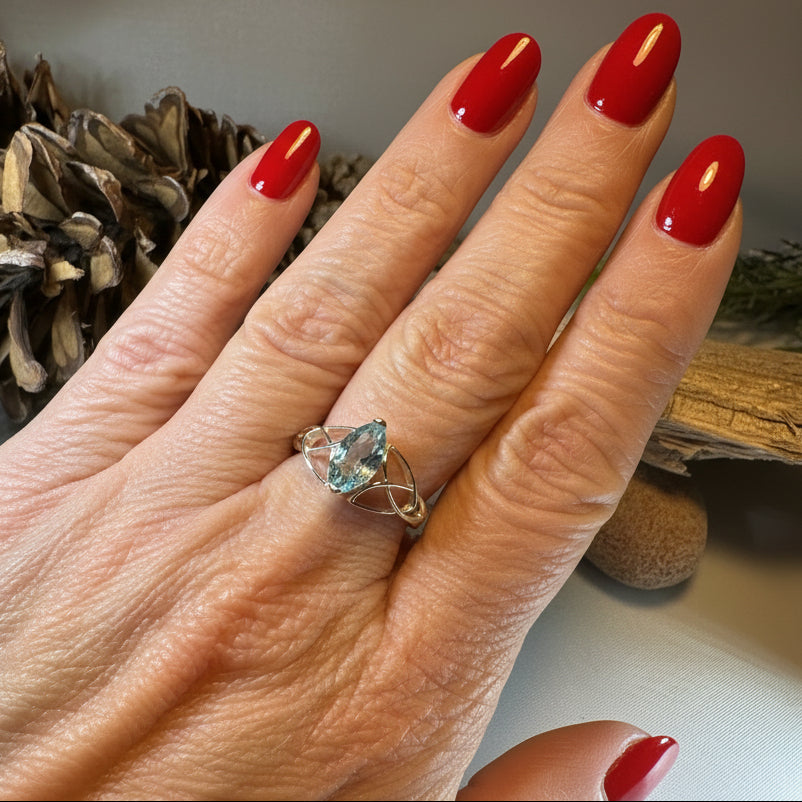 Millicent Celtic Trinity Knot Ring