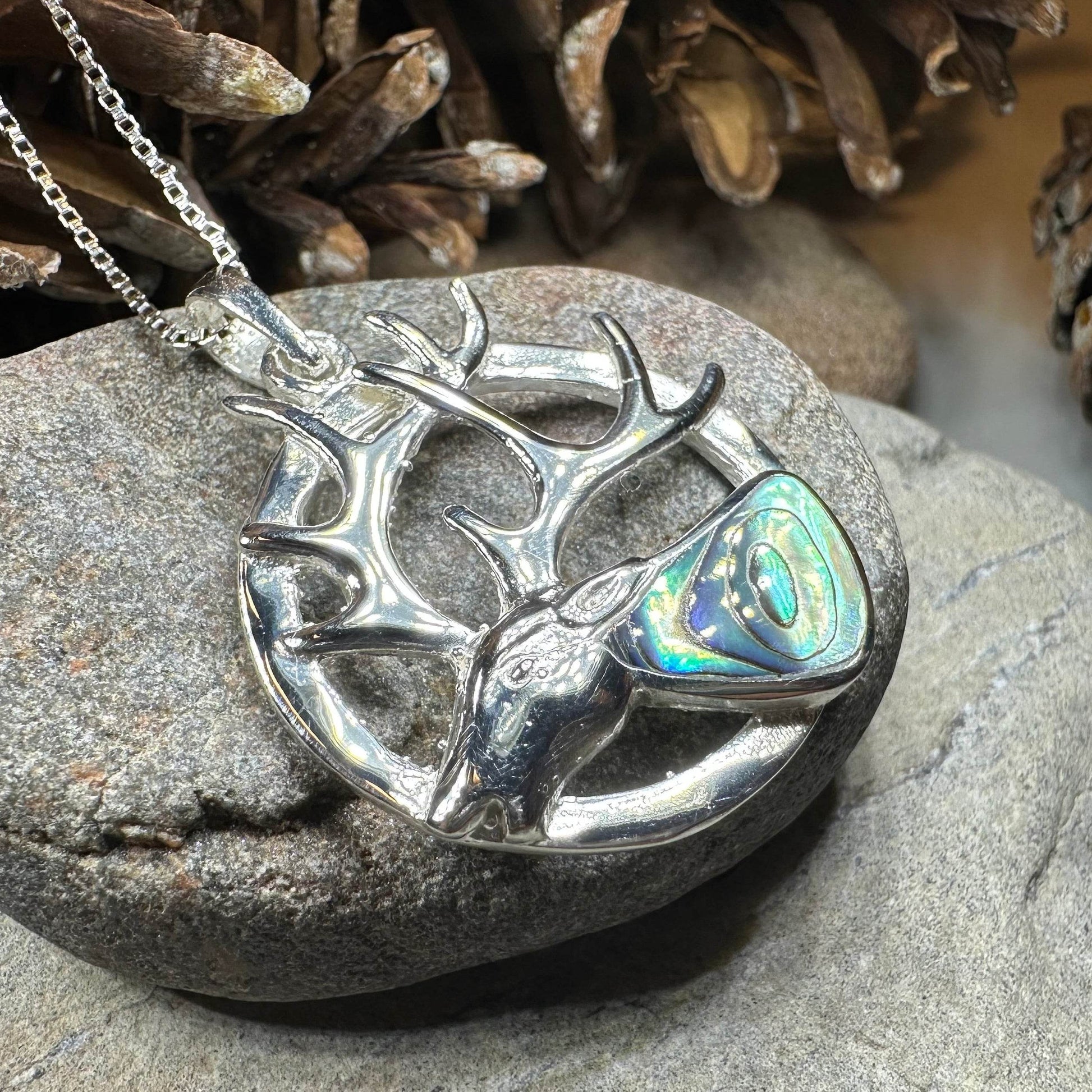 Stag of the Mist Necklace - 