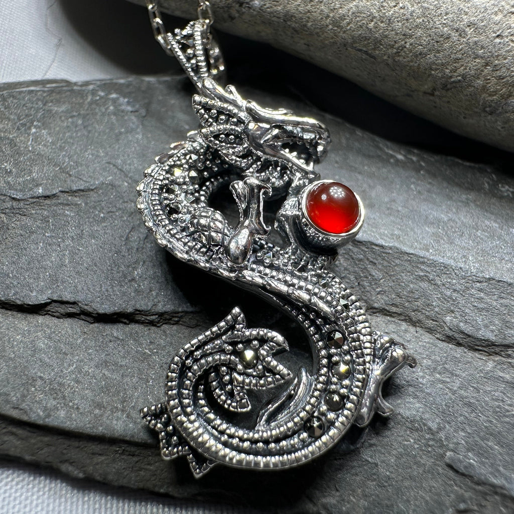 Keith Jack Celtic Dragon Necklace