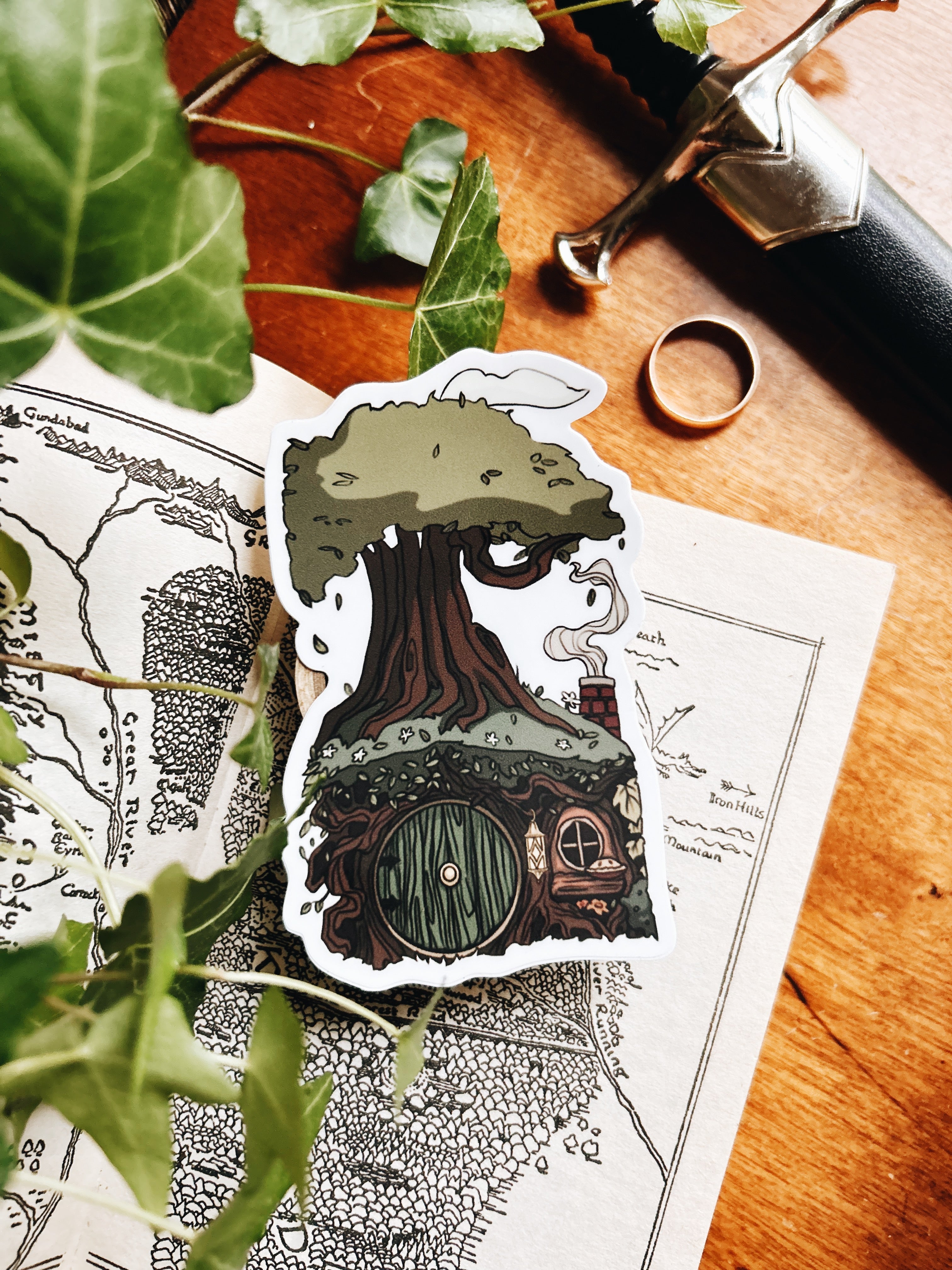 In a Hole Sticker