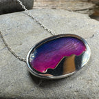 Purple Skies Northern Lights Necklace
