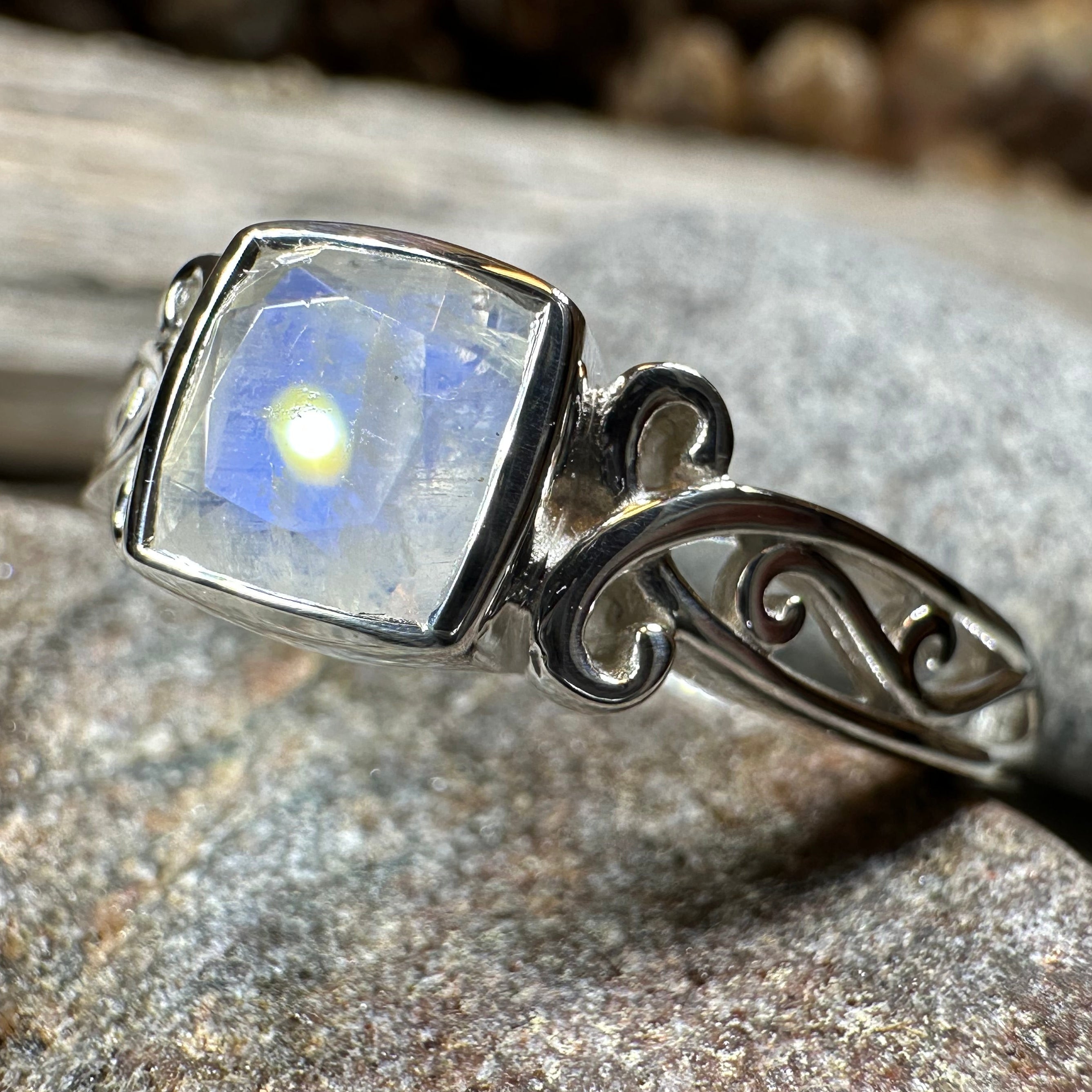 Coriena Moonstone Ring