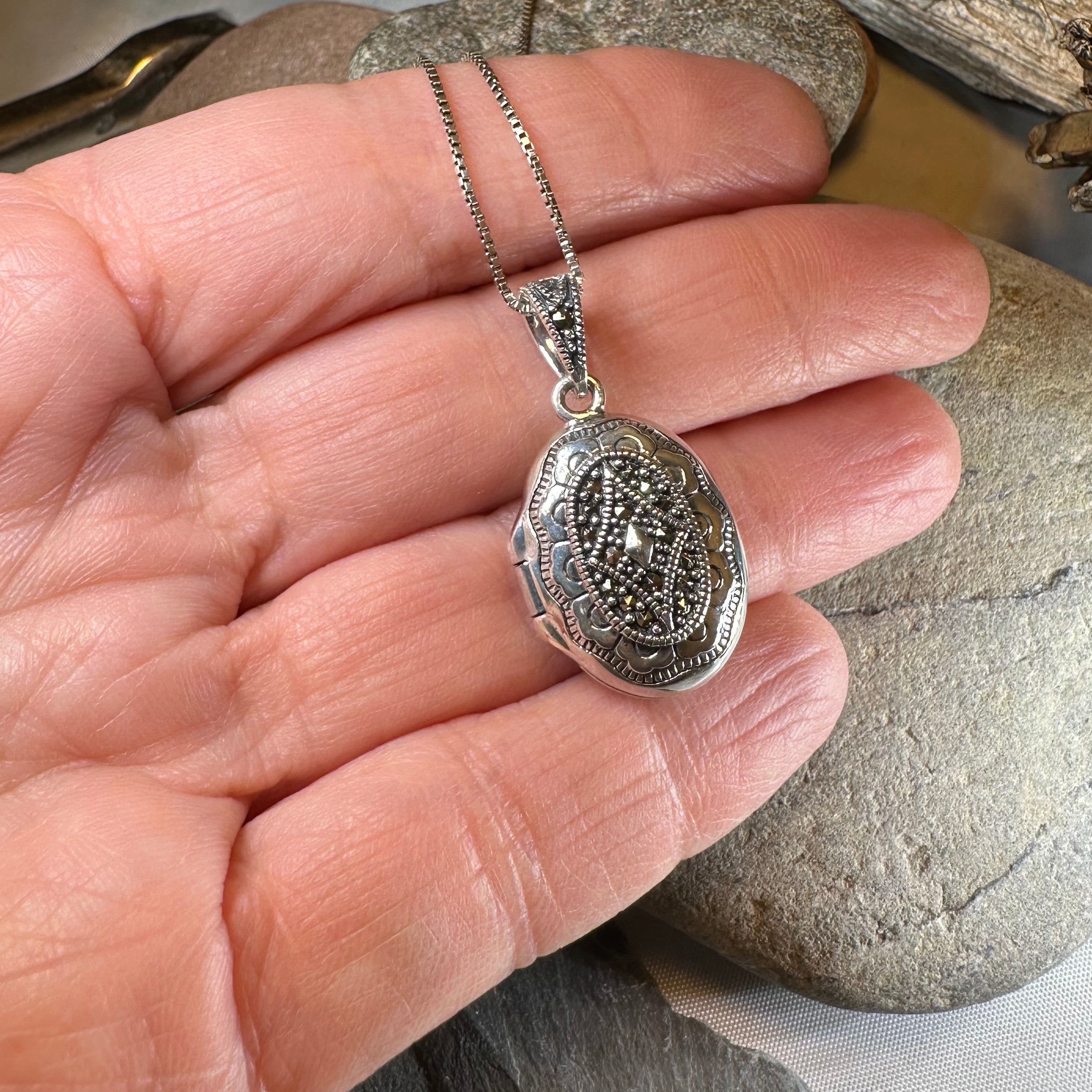 Florent Angel Wings Locket Necklace