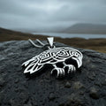 Oracle Celtic Raven Necklace