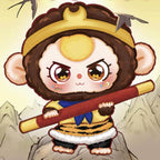 Baby Three Havoc In Heaven Plush Series Blind Box (1 Blind Box) - 