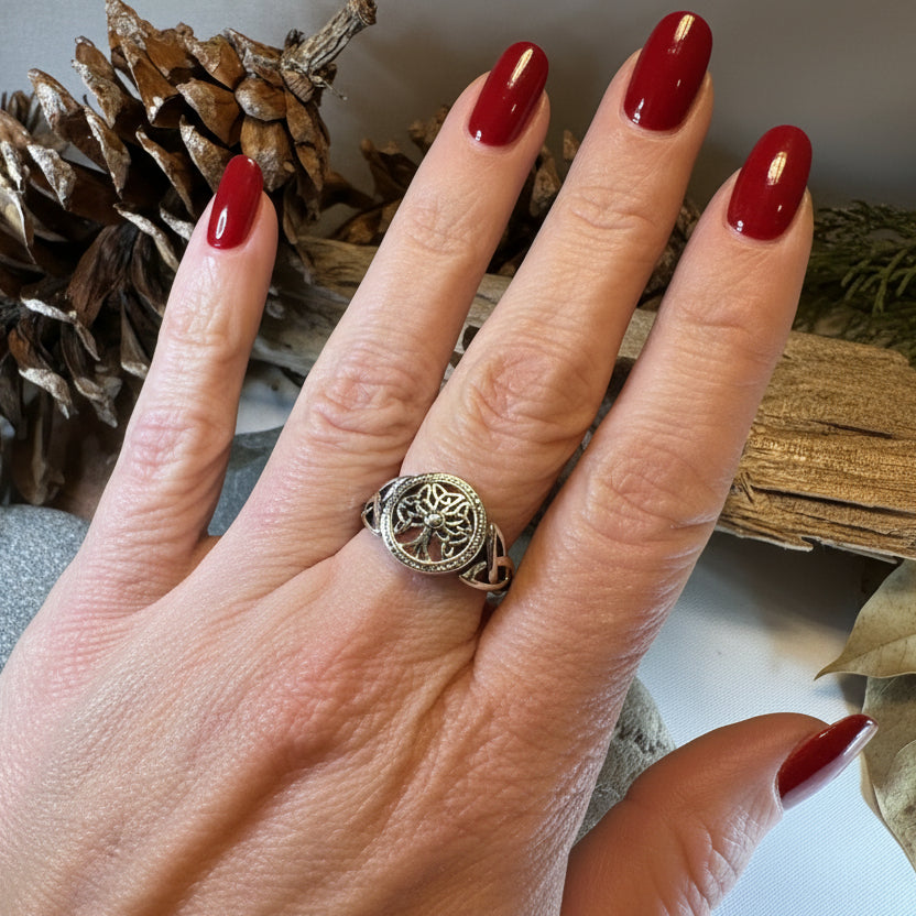 Signet Tree of Life Ring